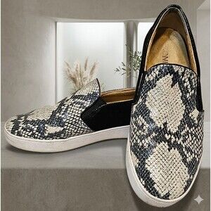 Vionic Loafers Splendid Midi Snake/Suede Women's Slip On Comfort Sneakers